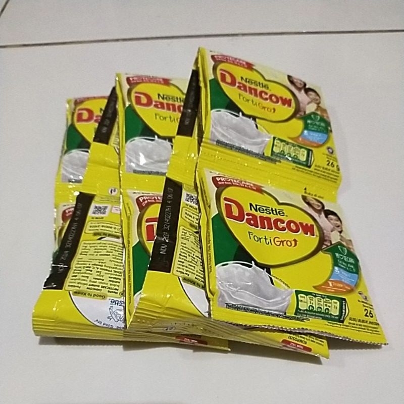 

dancow fortigro putih renteng ( 10 sachet )