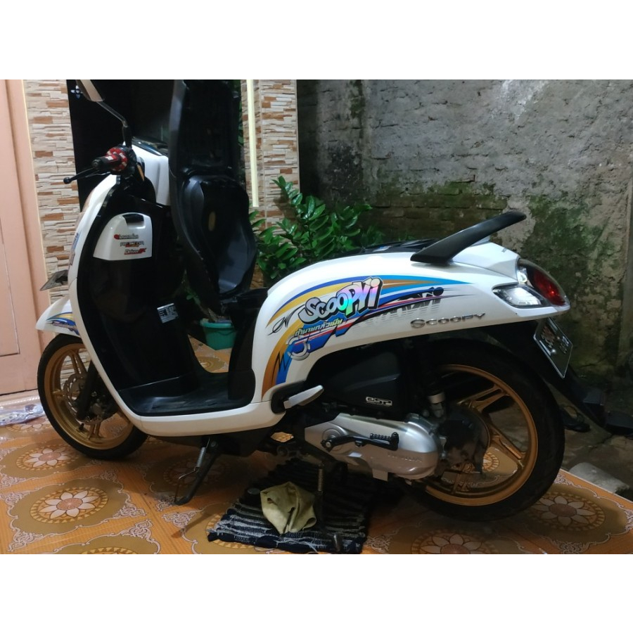 STRIPING SCOOPY R12 THAILOOK TRANSPARAN HOLOGRAM