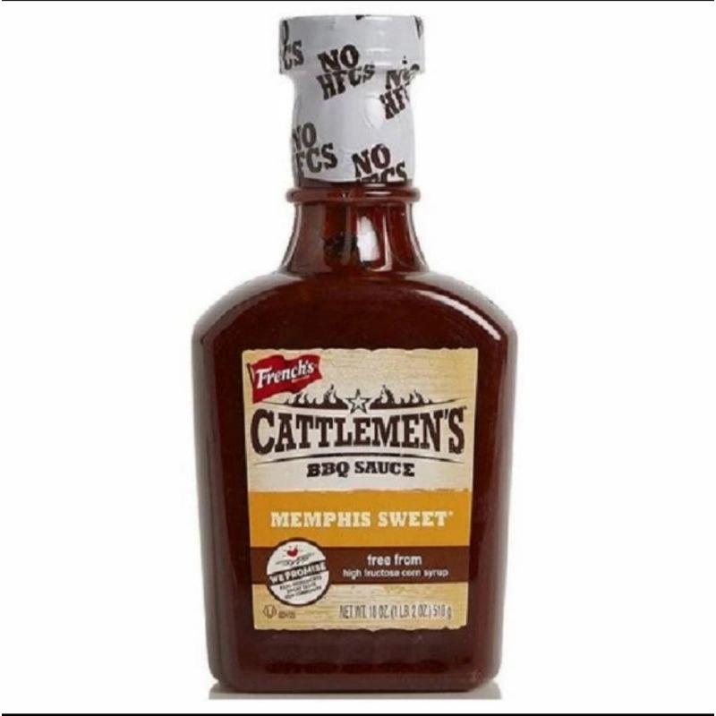 

French's Cattlemen's BBQ Sauce Memphis Sweet 510 gr