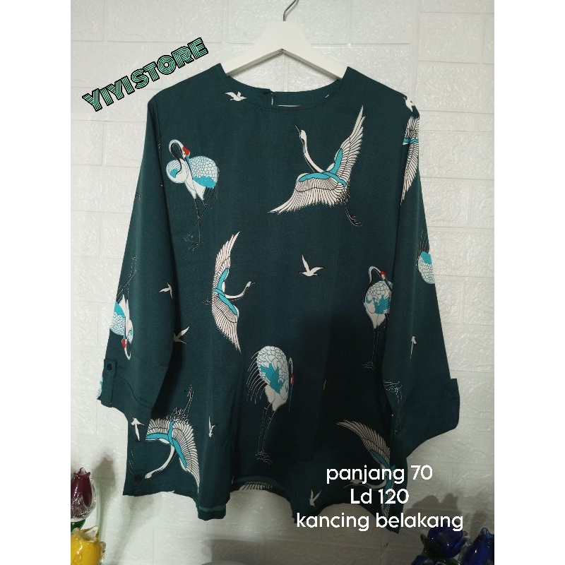 atasan blouse wanita jumbo Ld 120