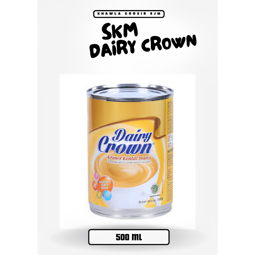 

SKM DAIRY CROWN SUSU KENTAL MANIS 500 ML