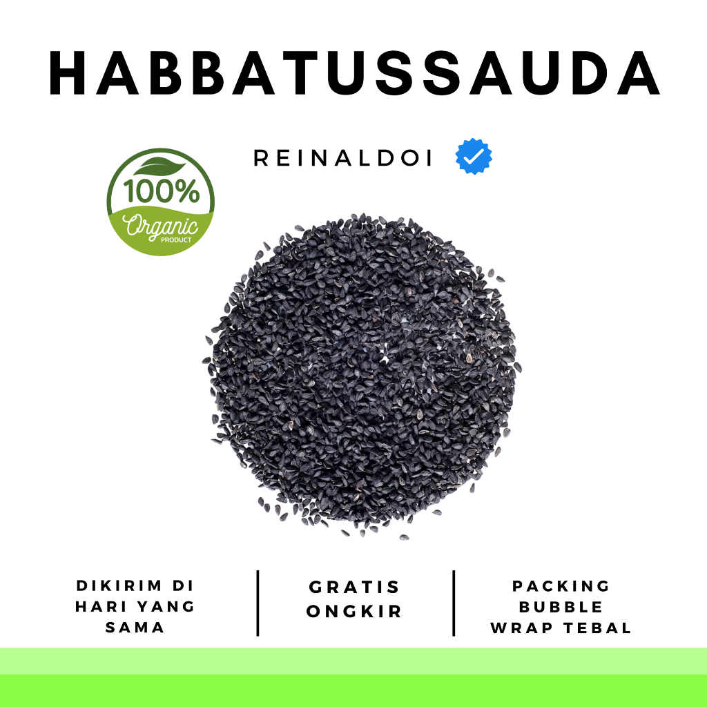 

Habbatussauda Utuh Jintan Hitam Rempah 100 GR