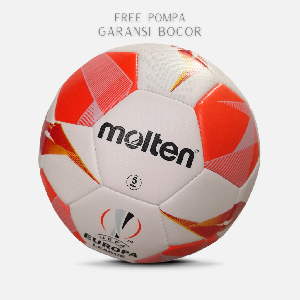 MOLTEN bola sepak original molten EUROPA LEAGUE size 5 bola kaki dewasa lapang besar no 5