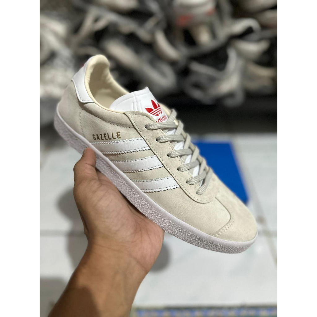 Adidas Gazelle Cream White BNIB Premium