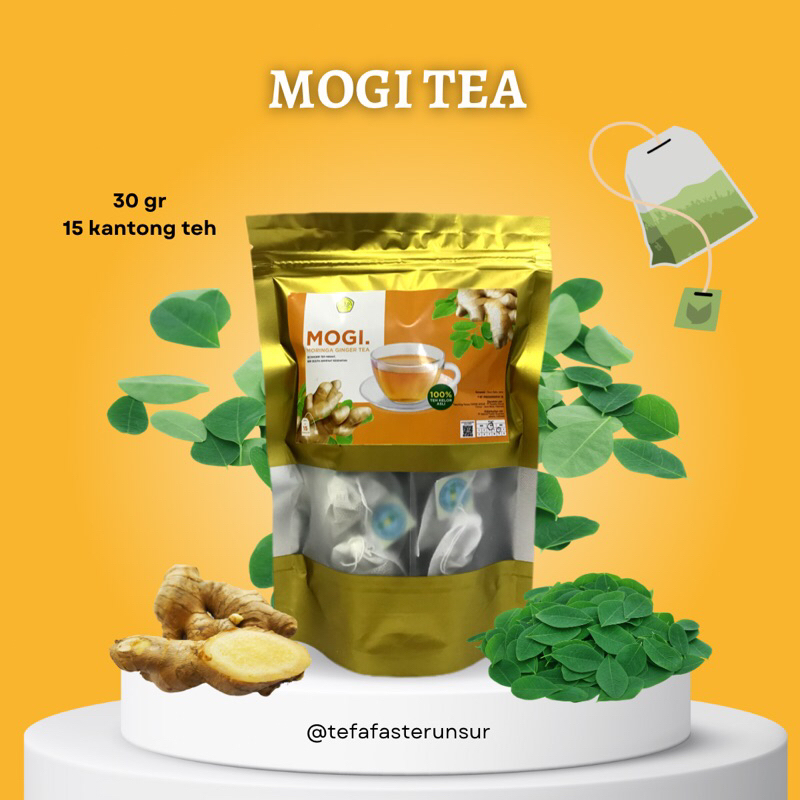 

MOGI TEA (Moringa Ginger Tea) 30 gr TEH KELOR ASLI
