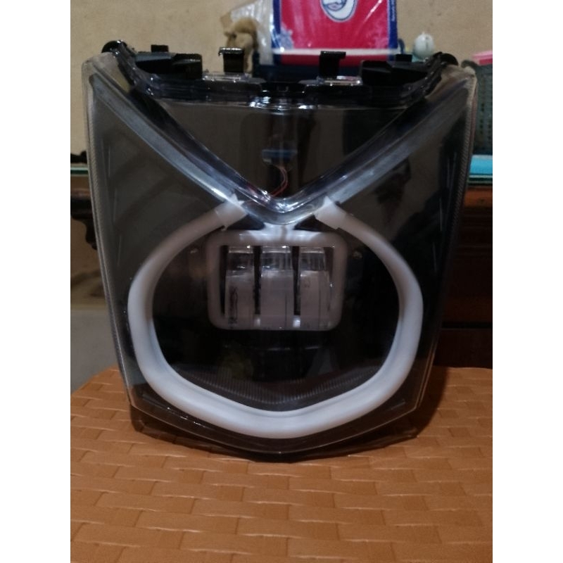 Lampu Depan Beat Fi 2012 - 2015 Daymaker Beat Fi 3 Lensa Mata