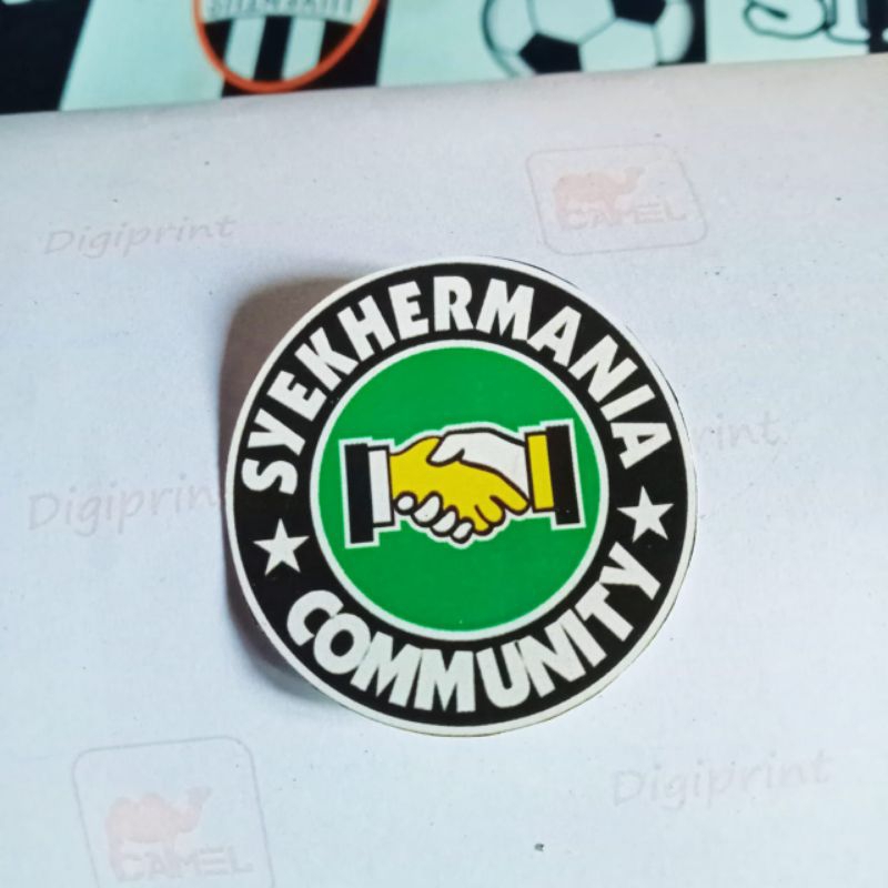 

[ISI 10] STIKER SYEKHERMANIA COMMUNITY LAMINASI