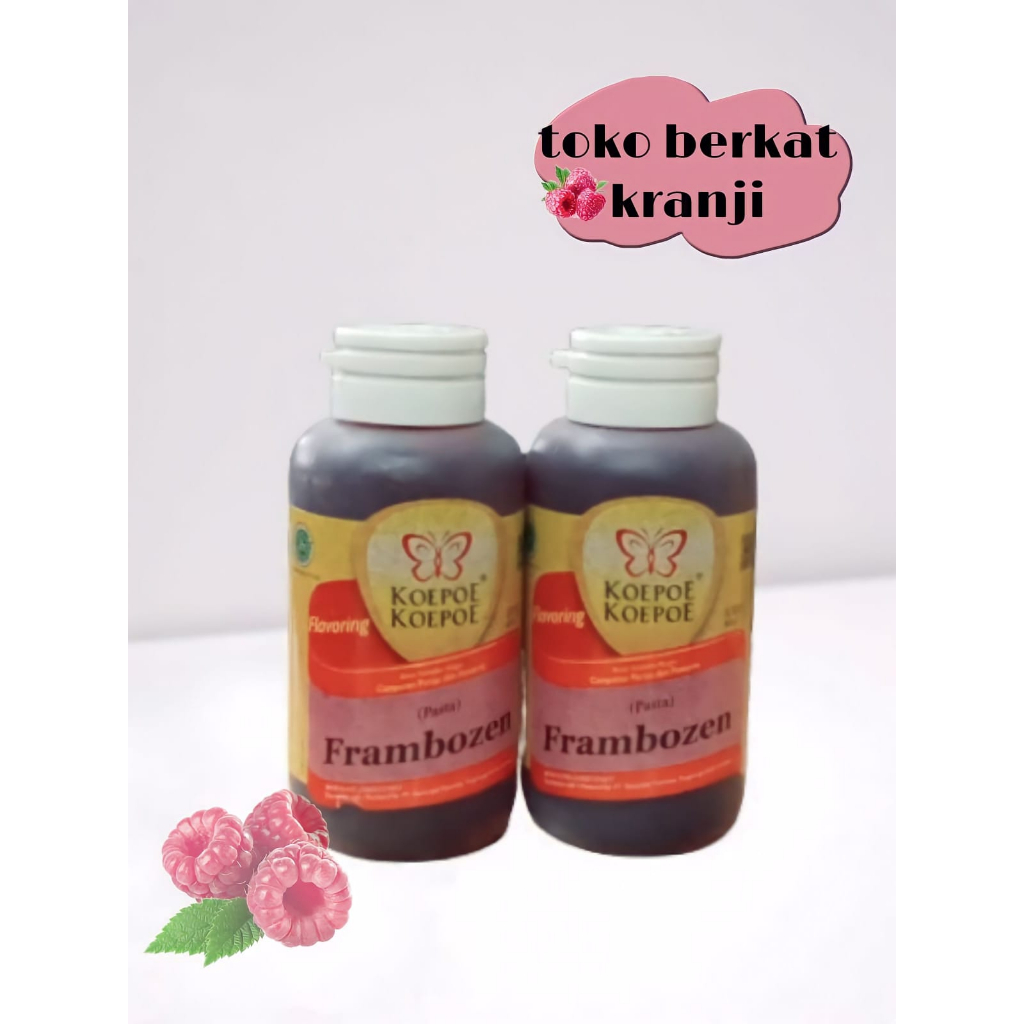 

Kupu pasta frambozen 12x60ml/lusin