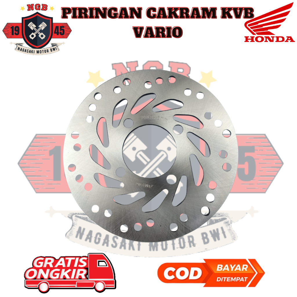 piringan cakram beat - piringan cakram beat fi - piringan cakram vario 125 - piringan cakram beat ca