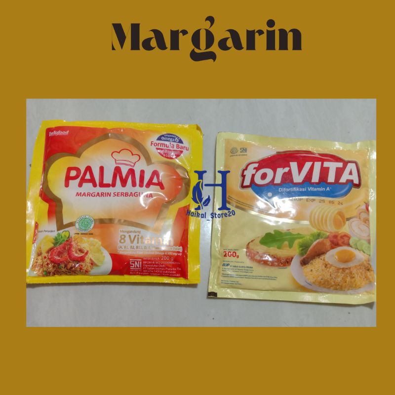 

Margarin Serbaguna Forvita, Palmia 200 gr