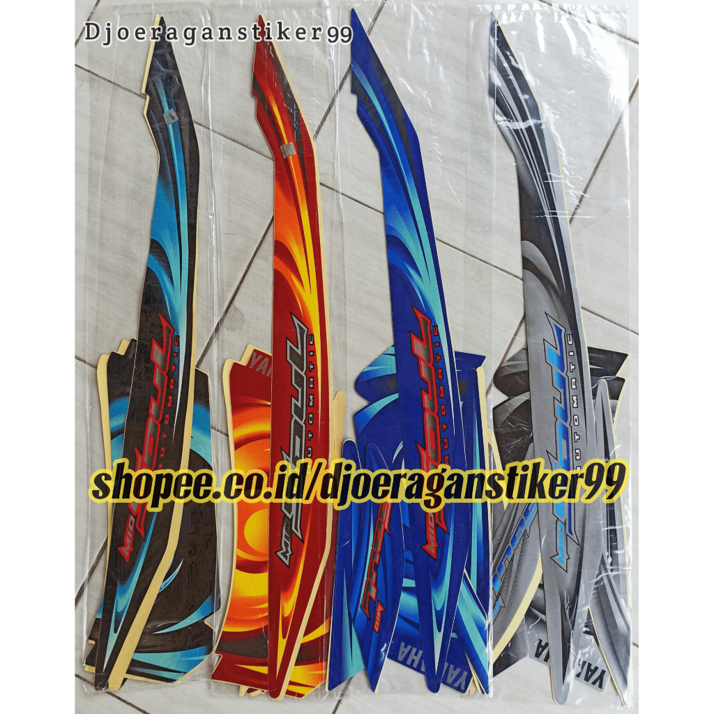 stiker striping SOUL 2007, striping yamaha mio soul 2007, stiker mio soul karbu 2007