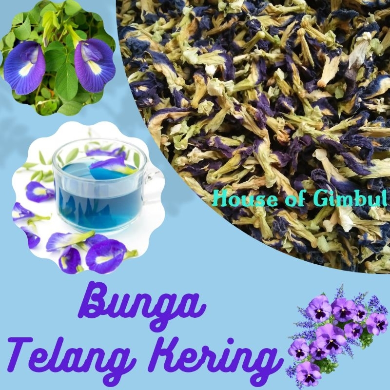 

Bunga Telang Kering 50 gram