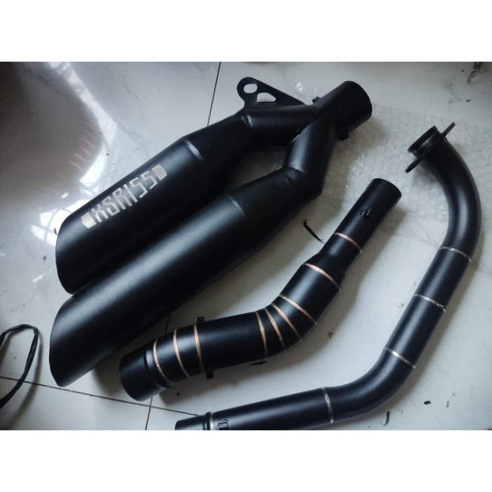 Knalpot Racing Yamaha Xsr 155 Model Double Short