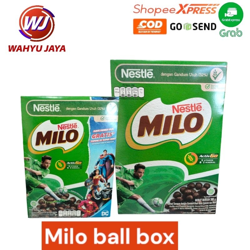 

Milo balls box 170gram/300gram