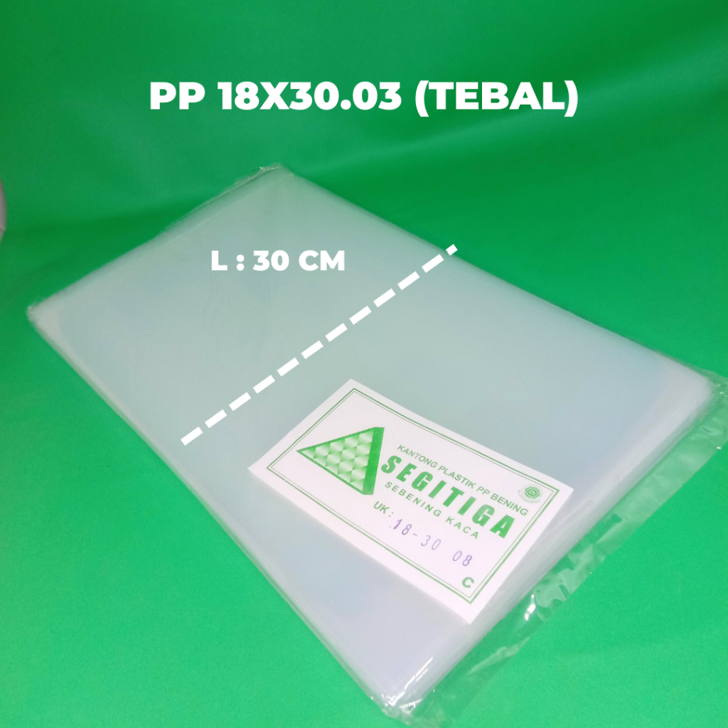 

Plastik PP 18x30.03 (Tebal)