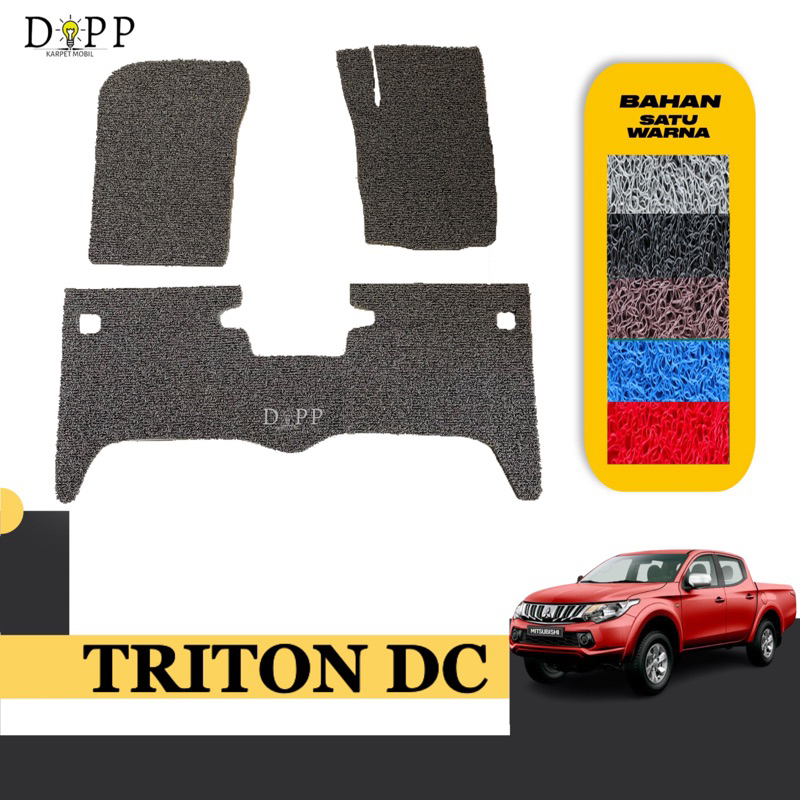 Karpet Mobil Strada Triton / Karpet Mie Bihun Mitsubishi Strada Triton Double Cabin