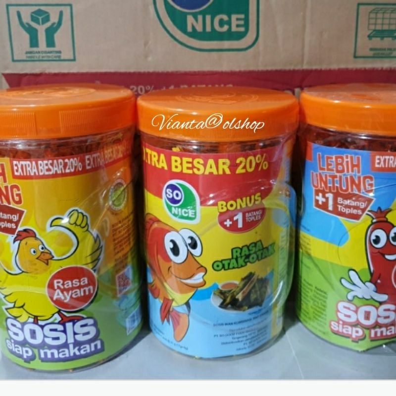 

SOSIS SO NICE SAPI || AYAM 25PC