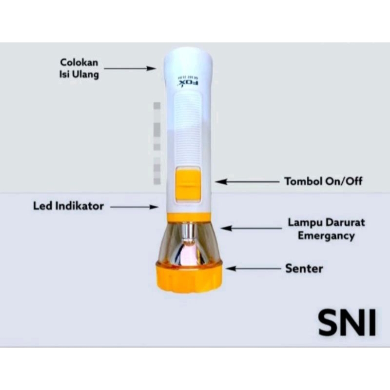 SENTER TANGAN FOX GE 106 MURAH