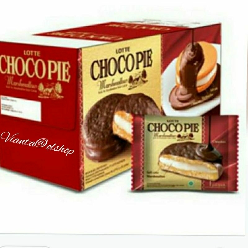 

LOTTE CHOCOPIE MARSMALLOW 12 @26GR