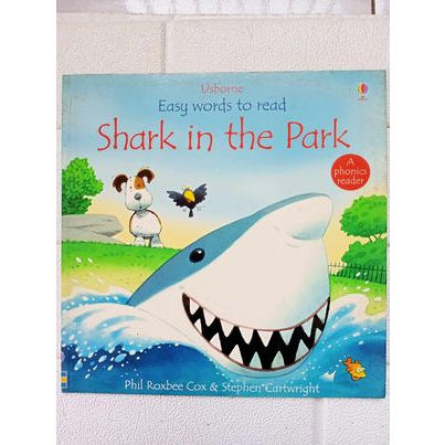 Usborne Easy Word to Read: Shark in the Park (flip flap) (Ori, Bekas, Preloved)