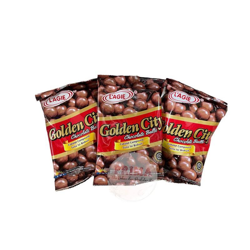 

COKLAT Biskuit Bola lagie / Golden City CHOCOLATE Balls / golden city choco balls