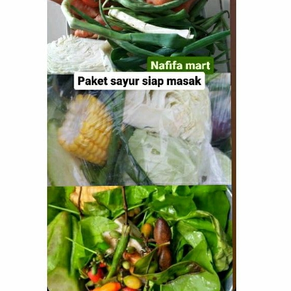 

PAKET SAYUR SIAP MASAK [KIRIM INSTAN]