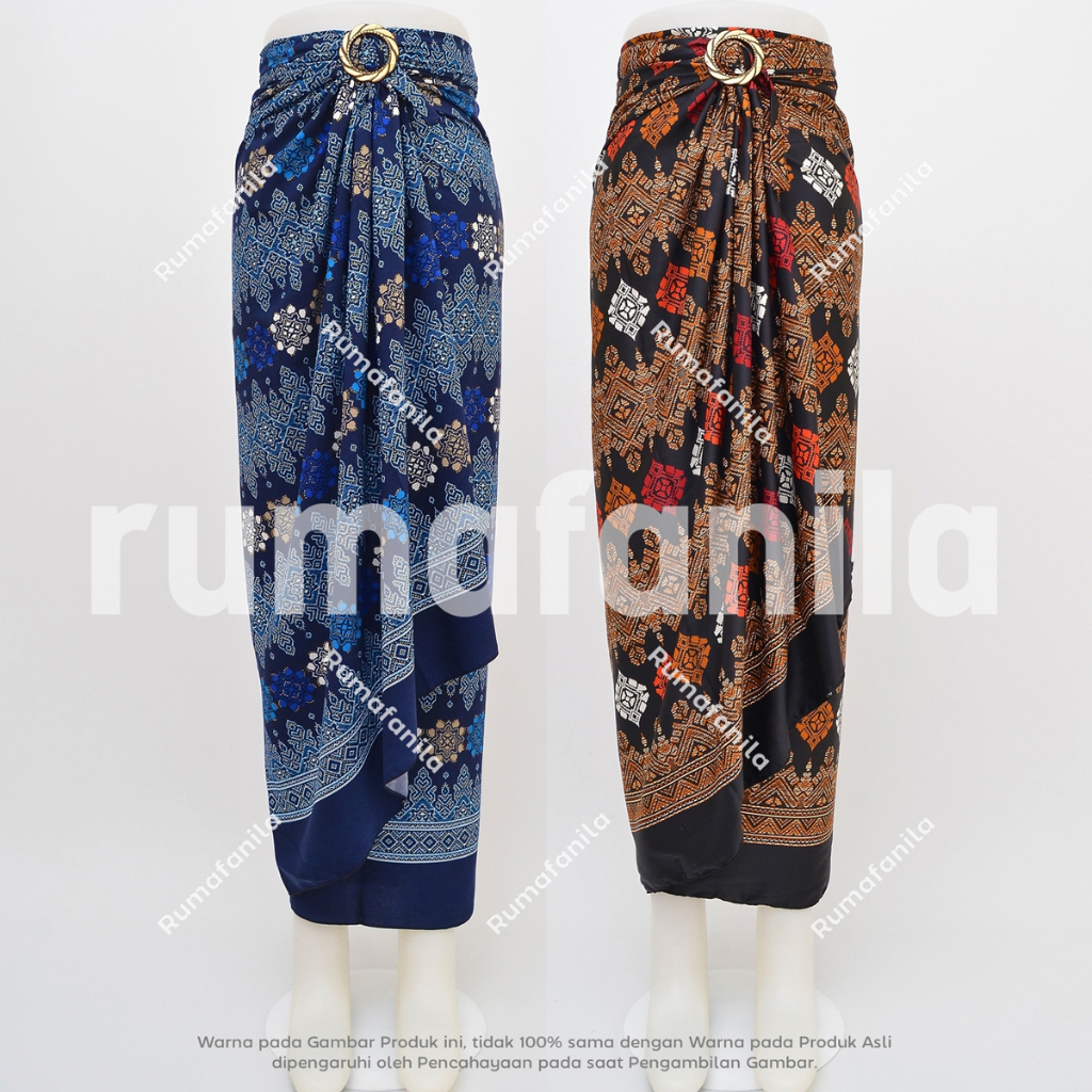 Kain Lilit Batik Premium Bawahan Kebaya Wisuda Jumbo Rok Batik Lilit Modern Pakaian Tradisional Pest