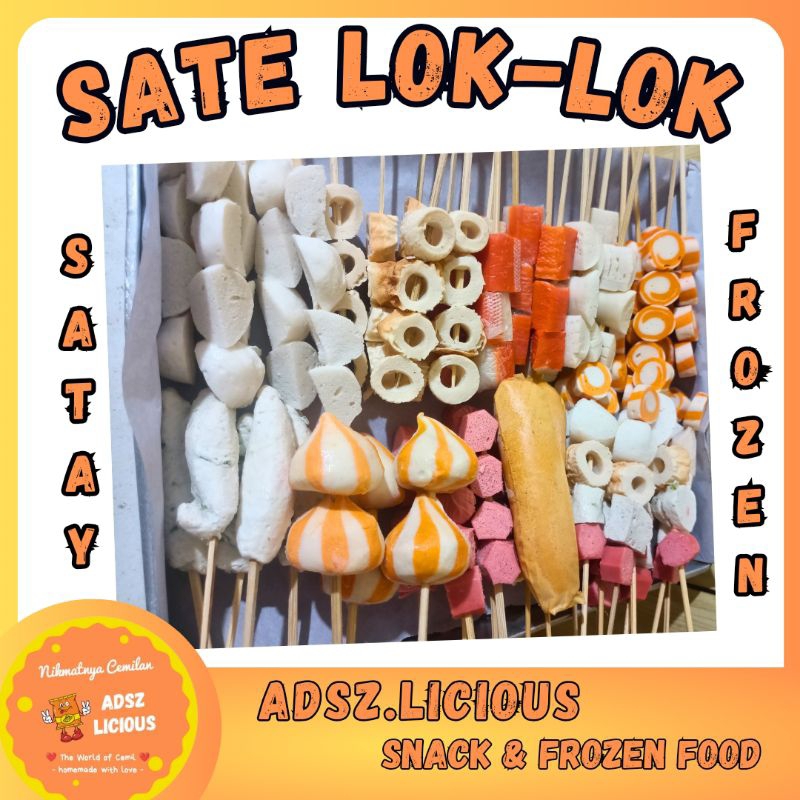 

SATE LOK-LOK BAKARAN SEAFOOD FROZEN FOOD