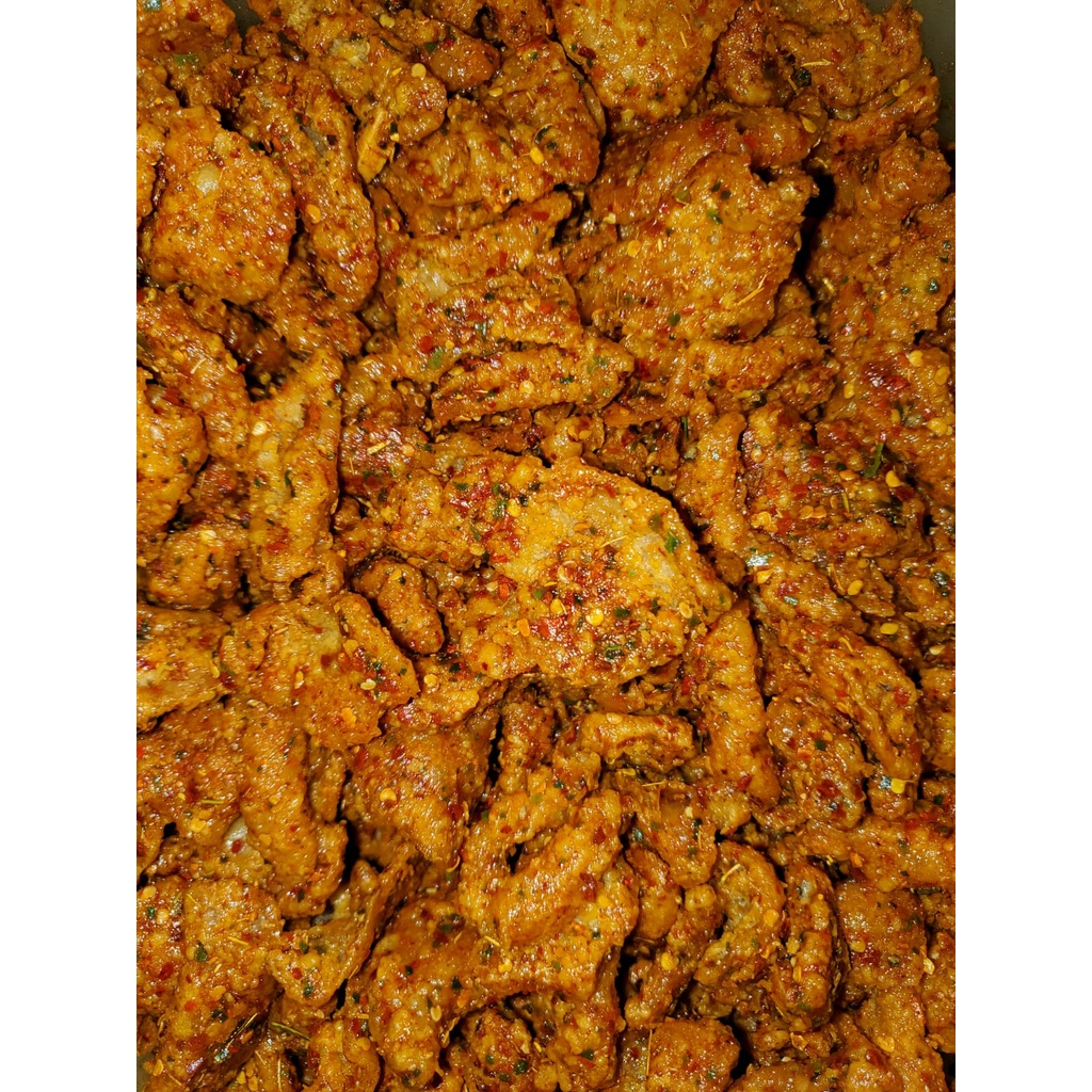 

KRIPIK KULIT AYAM BUMBU REMPAH KRISPI DAN KRIUK