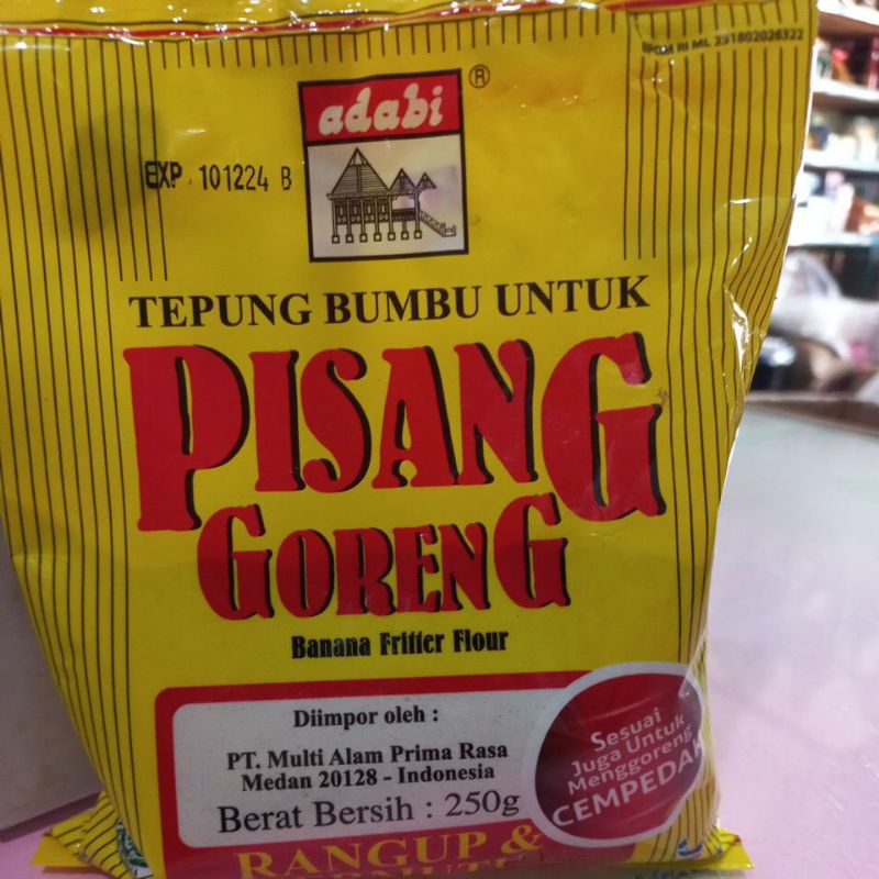 

tepung pisang goreng ADABI