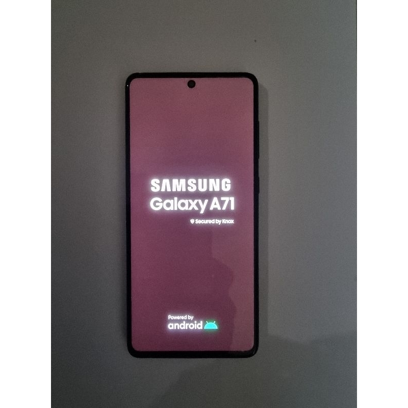 samsung A71 second fullset mulus 100%