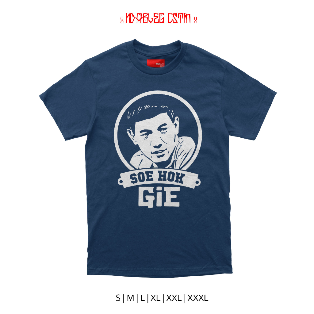 kaos soe hok gie aktivis so hok gie