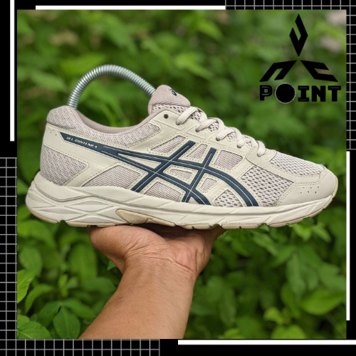 Sepatu Pria Asics Gel Contend 4 Grey Blue Original Premium