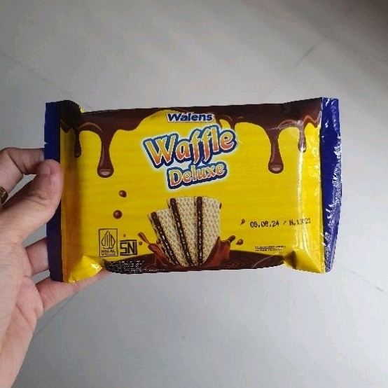 

Nissin Walens waffle deluxe wafer coklat 30gr