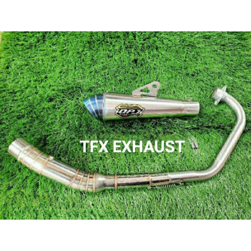 KNALPOT RACING DPJ FULLSYSTEM CBR 150R VIXION GL PRO XABRE R15 SONIC FU NMAX DLL