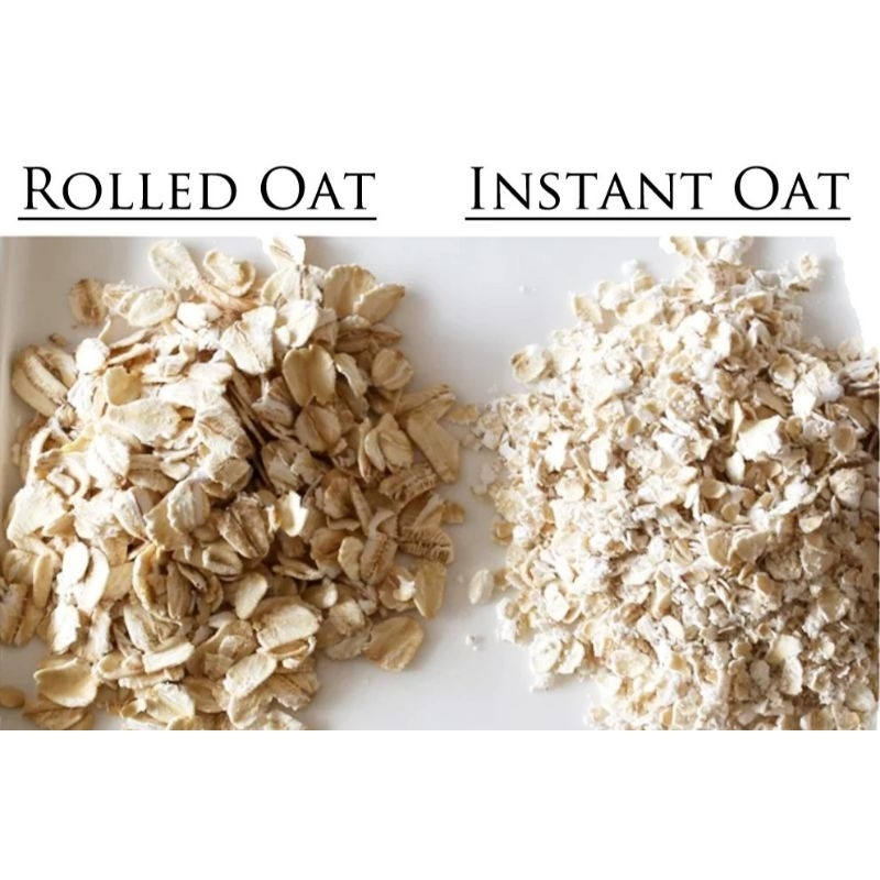 

Rolled dan instant Oat oatmeal 1kg kemasan repack Original Gandum Utuh