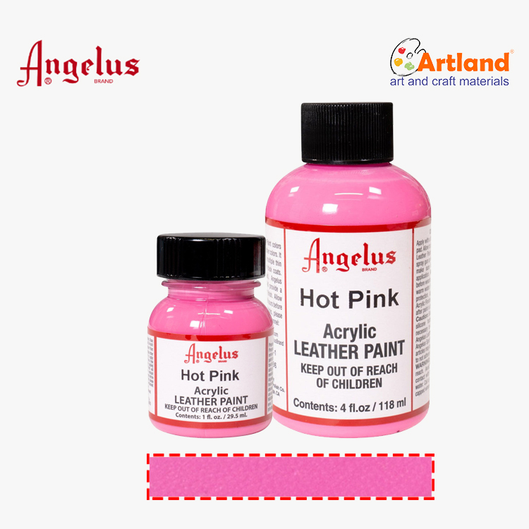 

Angelus Hot Pink Paint // Angelus Acrylic Leather Paint - 186