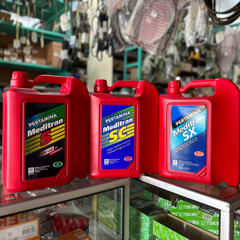 Oli Mobil Pertamina Meditran S SC SX Kemasan 10 liter