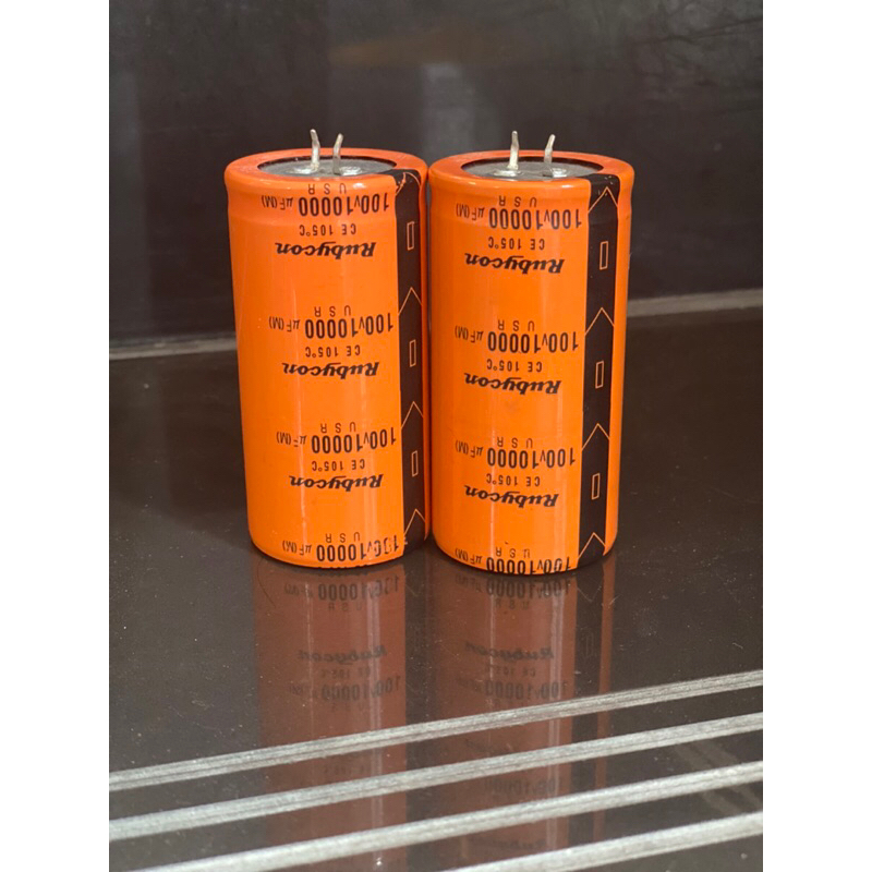 Elco Rubycon orange 10000uf 100v 10000mikro 100volt