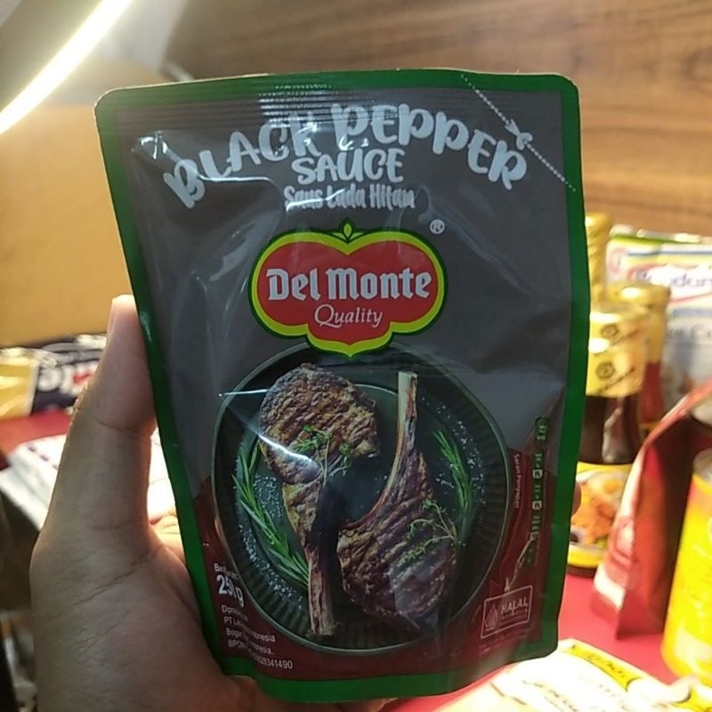 

Del Monte Blackpaper Sauce 250gr