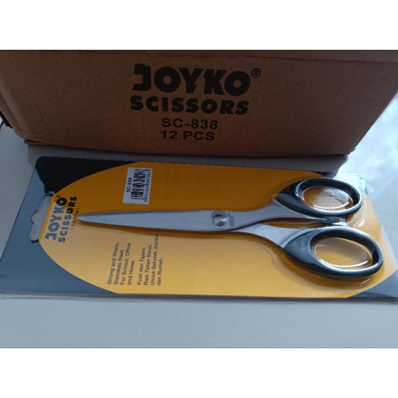 

Gunting Scissors Joyko SC-838 Sedang