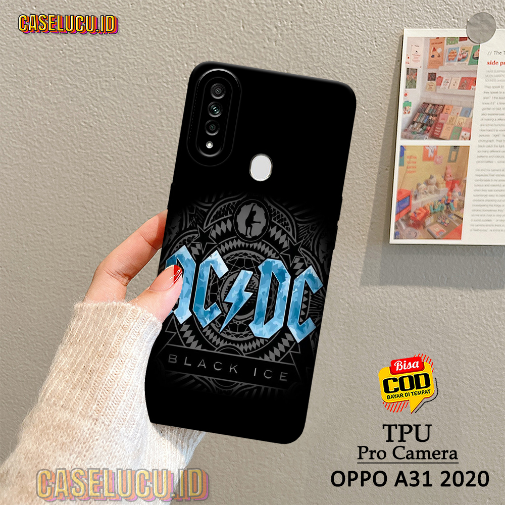 Casing Hp Oppo A31 2020 Terbaru - Fashion Case Band - Case Oppo A31 2020 - Soft Case Hp Oppo A31 202