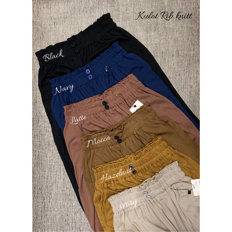 Kulot Rib Knitt