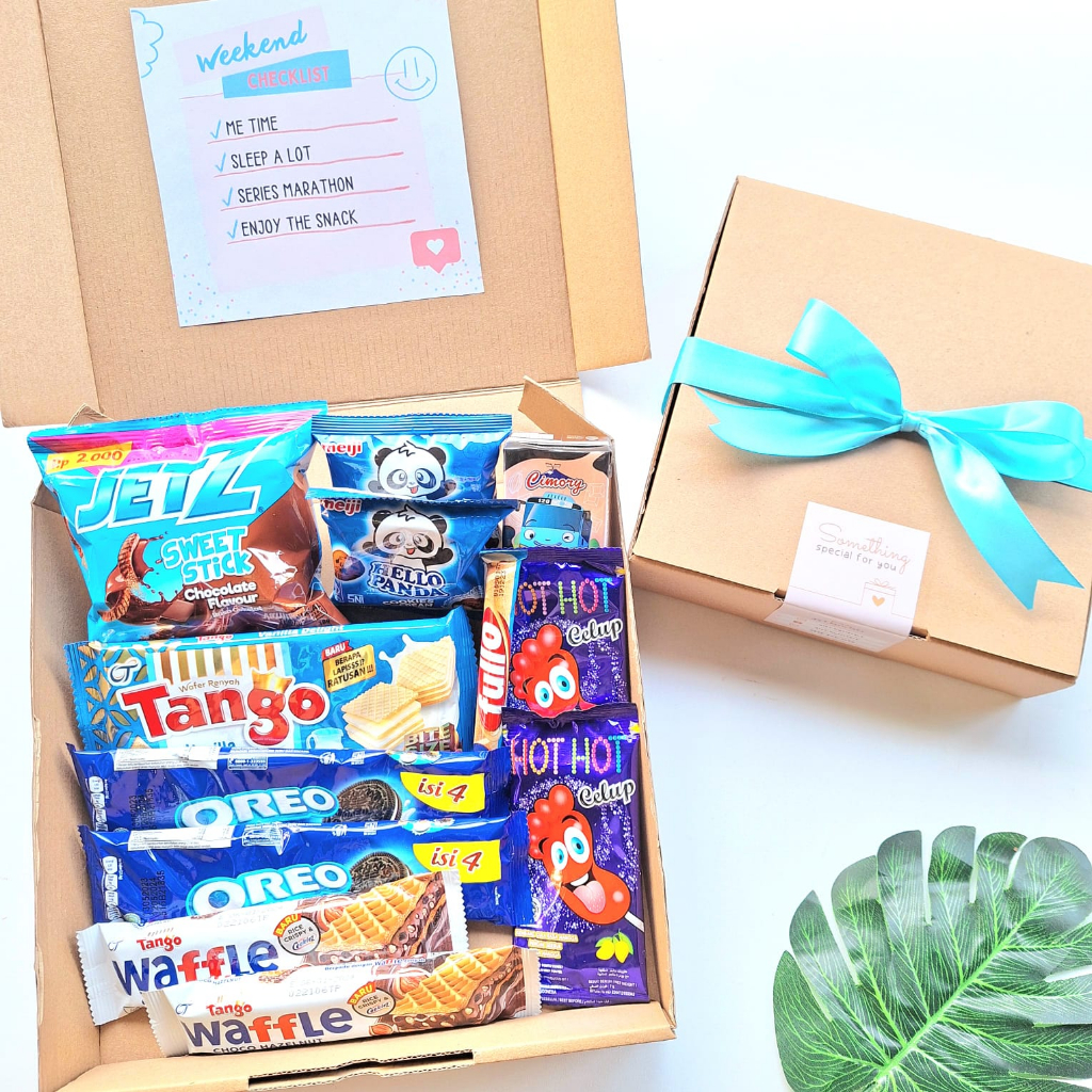 

Hampers Snack Ulang Tahun - Bingkisan Snack Box - Gift box - Hadiah ultah