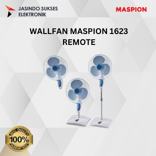 WALLFAN KIPAS ANGIN DINDING MASPION 1623 REMOTE