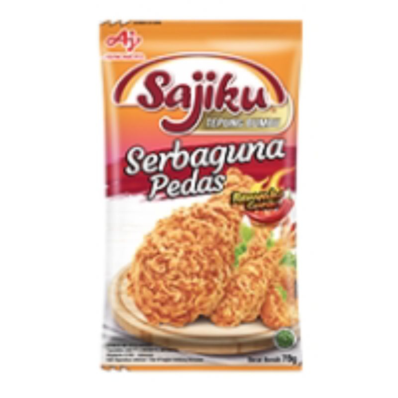 

SAJIKU - TEPUNG BUMBU SERBA GUNA PEDAS 70 GRAM