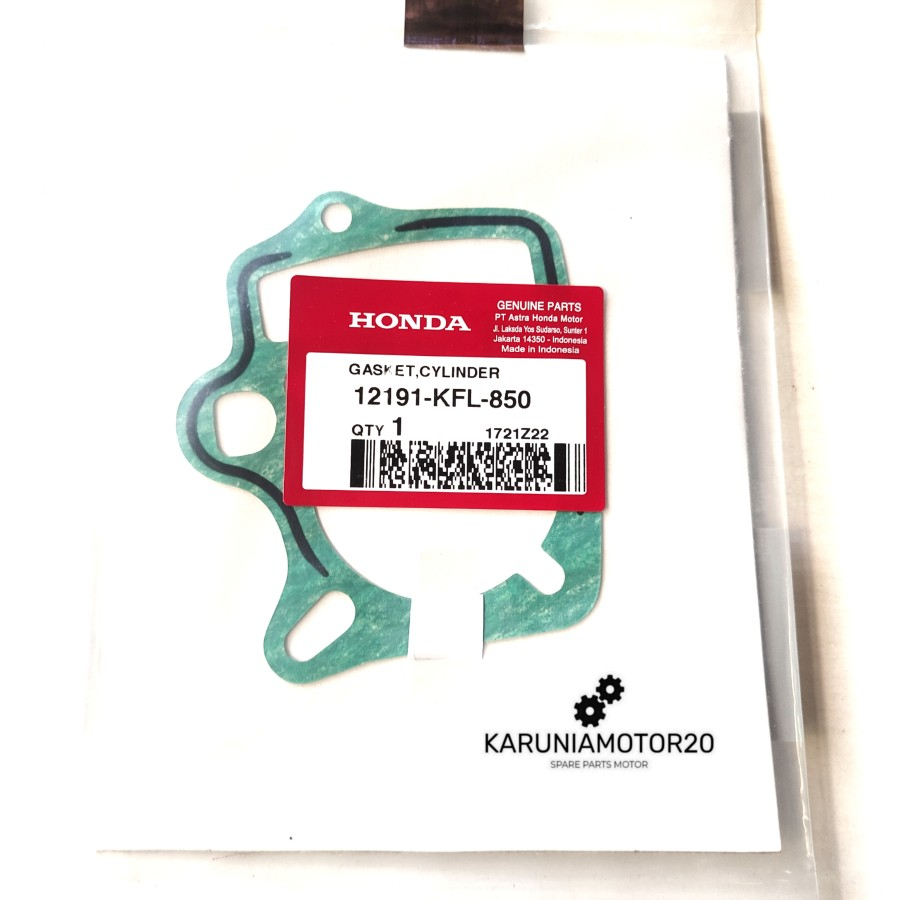 Paking Blok Legenda/Revo 100/Supra Fit Original AHM 12191-KFL-850