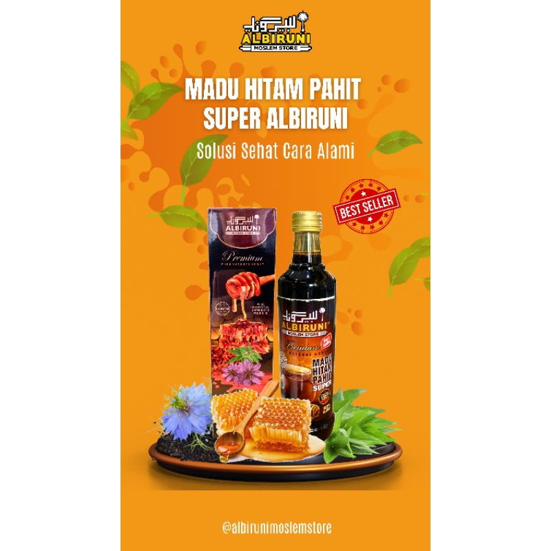 

MADU HITAM PAHIT SUPER ALBIRUNI 500GR