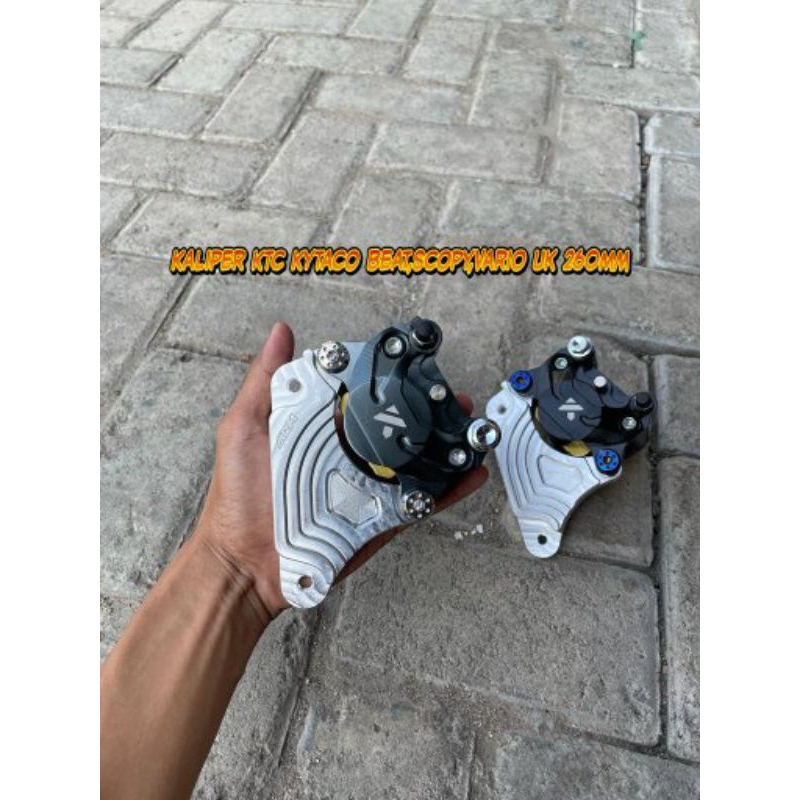 Kaliper Ktc Kytaco 2piston Beat scopy Vario ukuran 260mm / Kaliper Beat scopy Vario kytaco 2p