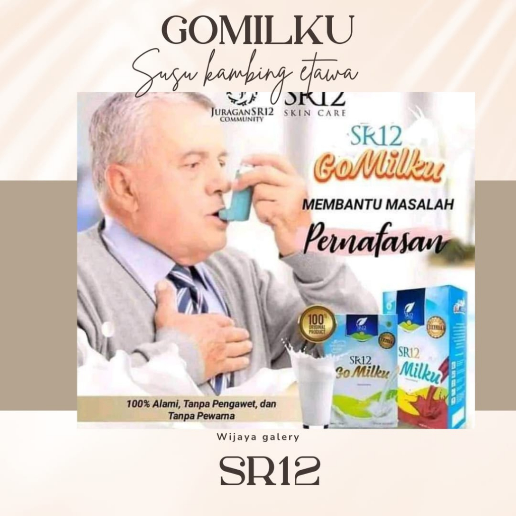 

{COD}GO MILKU SR12 SUSU KAMBINGETAWA / SUSU GOMILKU MEMBANTU MENGATASI MASALAH PERNAFASAN